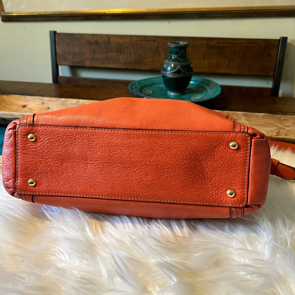 MCM LEATHER SATCHEL - Picture 4 of 7